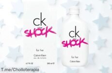 Explosión de frescura con Calvin Klein CK One Shock For Her a un precio loco: ¡Atrae todas las miradas y deslumbra! No te quedes sin la tuya, oferta limitada