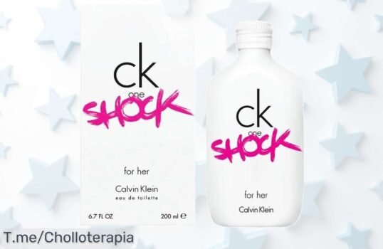 Explosión de frescura con Calvin Klein CK One Shock For Her a un precio loco: ¡Atrae todas las miradas y deslumbra! No te quedes sin la tuya, oferta limitada