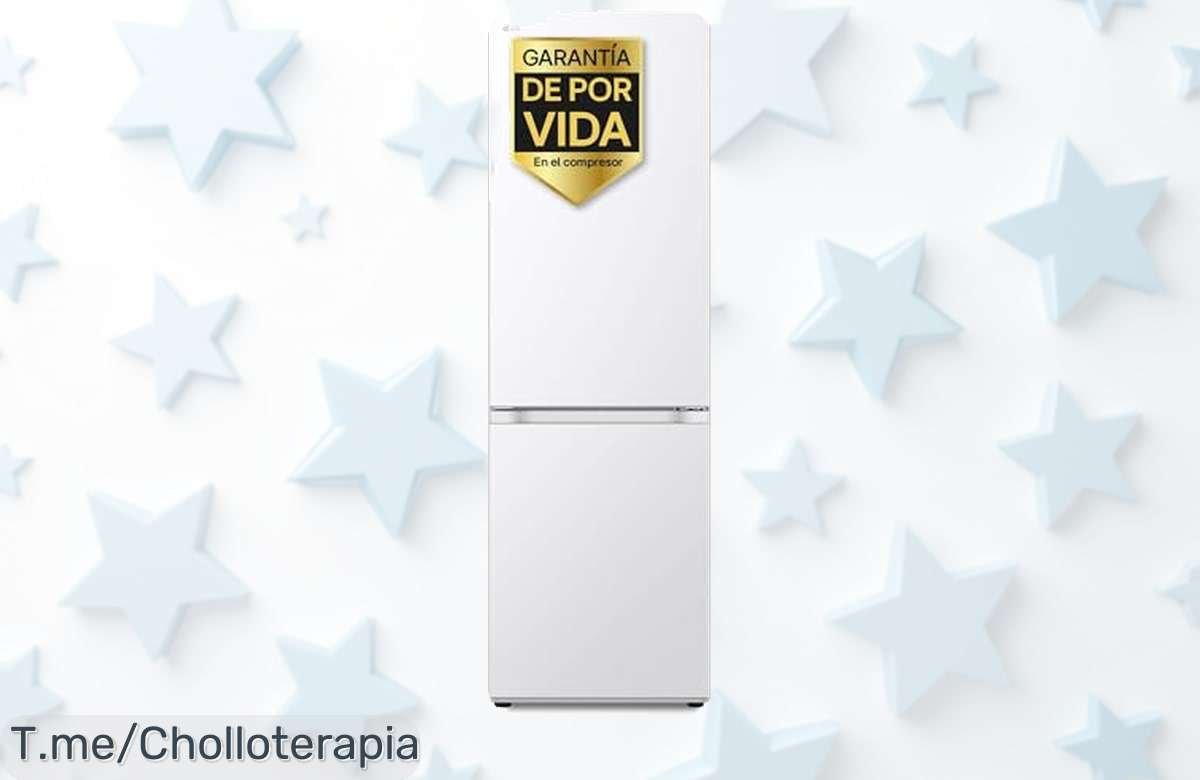 Frigorífico Combi LG con Door Cooling+ a precio loco, enfría rápido y uniforme ¡30 años de garantía! No te quedes sin este super chollo, oferta limitada solo por hoy.