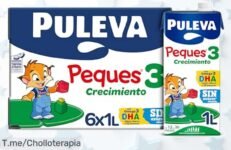 Gran oferta en Puleva Peques 3 con omega 3 y hierro para crecer sanos, sin azúcar y lleno de vitaminas ¡Aprovecha este chollo limitado, compra ya tu caja!