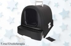 Gran rebaja en el arenero Curver para gatos: construcción cerrada, filtro antiolor y bandeja extraíble ¡Aprovecha este super chollo antes de que se acabe!