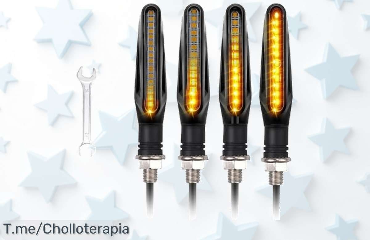 Haz que tu moto brille con las BouGPeng LED: Instalación fácil, alta luminosidad y diseño impresionante. ¡Aprovecha este ofertón y compra ahora antes de que se acaben!