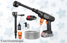 Hidrolimpiadora a precio loco con 60 bar de potencia y 6 modos de limpieza para dejar todo impecable, ¡apresúrate, oferta nunca vista solo por tiempo limitado!