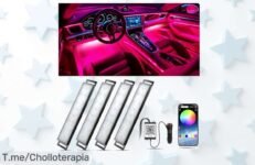 Ilumina tu coche con las Luces LED a un precio loco y disfruta de 16 millones de colores que bailan al ritmo de tu música ¡Haz tu pedido ahora antes que se agoten!