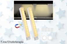 Ilumina tu hogar con el chollazo del siglo: 2 barras LED que se encienden solas y ahorran energía ¡Aprovecha este ofertón antes de que se acabe y no te quedes a oscuras!