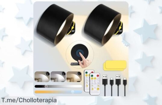 Ilumina tu hogar con el super chollo de lámparas LED UCAMP: colores vibrantes y brillo ajustable para crear la atmósfera perfecta ¡Compra ya antes de que se agoten!