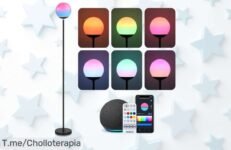 Ilumina tu hogar con la lámpara Aigostar Mesh: colores mágicos y control por voz, un precio loco que no podrás creer Compra ahora y transforma tu espacio antes de que se agote
