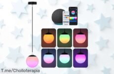 Ilumina tu hogar con la lámpara Aigostar Mesh, un super chollo controlable por voz que transforma cualquier espacio ¡Aprovecha este ofertón y compra antes de que se agote!