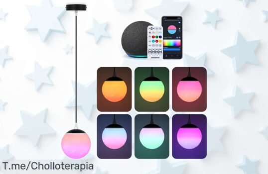 Ilumina tu hogar con la lámpara Aigostar Mesh, un super chollo controlable por voz que transforma cualquier espacio ¡Aprovecha este ofertón y compra antes de que se agote!
