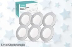 Ilumina tu hogar con los LED empotrables de 6W a un precio loco y impermeables ¡Disfruta de luz cálida ahora con un descuentazo! Aprovecha esta oferta limitada ya mismo