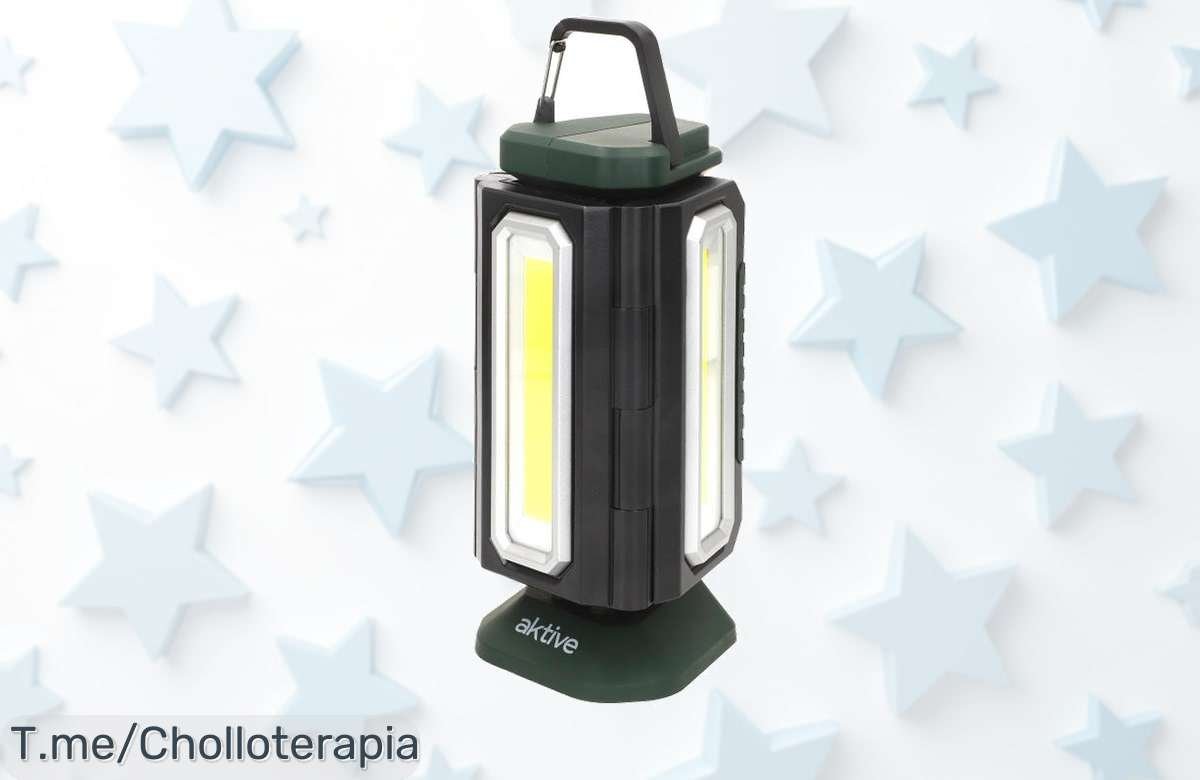 Ilumina tu jardín con el foco led exterior Aktive, 1500 lúmenes y 3 modos de luz a un precio loco. ¡Aprovecha este ofertón antes que se acabe!