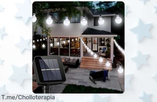 Ilumina tus noches con Oreunik Luces de Exterior: ¡8 modos mágicos a un precio loco! Crea momentos encantadores, actúa rápido antes que se agoten y no te quedes sin ellas