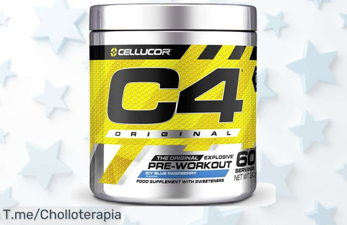 Impulsa tus entrenamientos con C4 Original, energía explosiva y rendimiento inigualable a un precio loco. No dejes pasar este ofertón limitado ¡Compra ya antes de que se agote!