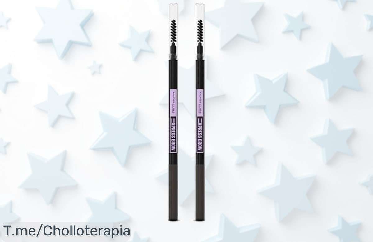 Lápiz de Cejas Maybelline: ¡Dibuja Pelitos Como un Pro a Precio Loco! Resultados Naturales en dos Pasos, No Dejes Pasar Este Ofertón Limitado. ¡Compra Ya y Destaca!