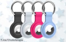 Llavero Silicona Para AirTags: ¡Ofertón Que Vuela! Mantén Tus Cosas A Salvo Y Encuéntralas Rápido Con Este Super Chollo Compra Ahora Antes De Que Se Agote