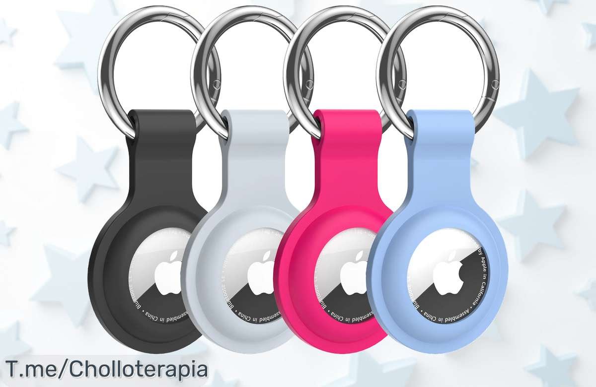 Llavero Silicona Para AirTags: ¡Ofertón Que Vuela! Mantén Tus Cosas A Salvo Y Encuéntralas Rápido Con Este Super Chollo. Compra Ahora Antes De Que Se Agote