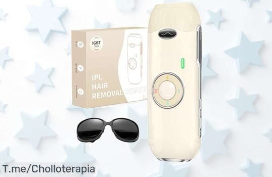 Luz Pulsada Indolora: ¡Descubre la Depiladora Laser IPL a Precio Loco y despídete del vello en minutos! Oferta limitada, usa el cupón antes de que vuelen