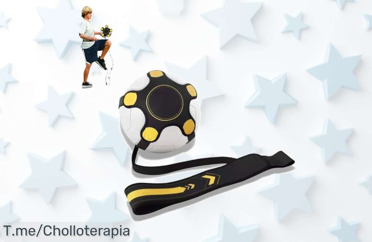 Mejora tu juego al instante con el cinturón de entrenamiento de fútbol ajustable a un precio loco, ¡entrena en cualquier lugar y sube tus habilidades! Oferta brutal limitada.