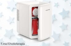Mini frigo mágico que enfría y calienta, ideal para casa o coche Super chollo de 4L que refresca tu vida a un precio loco ¡Compra ya antes de quedarte sin él!