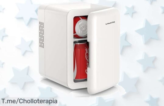 Mini frigo mágico que enfría y calienta, ideal para casa o coche Super chollo de 4L que refresca tu vida a un precio loco ¡Compra ya antes de quedarte sin él!