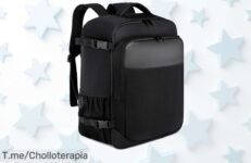 Mochila de Viaje Impermeable a Precio Loco: Super Chollo para Tus Aventuras Ideal para Llevar Todo lo Que Necesitas ¡Compra Ya Antes de que Se Agote!