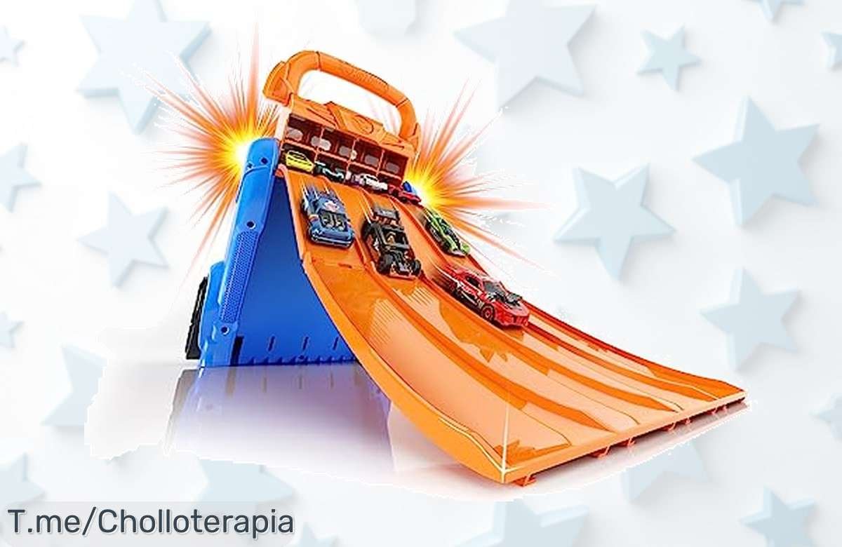 ¡No dejes escapar el ofertón del lanzador de coches! Lanza 4 a la vez y guarda 20 para aventuras sin fin. Aprovecha este precio loco, ¡compra ya antes que se agote!