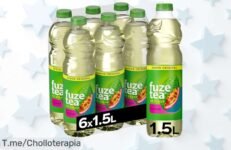 No te pierdas este super chollo: Fuze Tea Té Verde Maracuyá, pack de 6 botellas sin teína que refrescan tus fiestas ¡Compra ahora antes de que se agote esta oferta nunca vista!