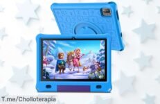 ¡No te pierdas la PRITOM Tablet para niños, el super chollo educativo que potencia su aprendizaje mientras juegan! Con control parental y estuche de seguridad ¡Compra ya antes de que se acabe!
