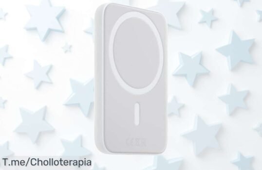 No te quedes sin energía: Power Bank Magnético MagSafe de 10000mAh, ¡ofertón increíble! Llévatelo ya antes que se agote a un precio loco y disfruta su carga sin enredos