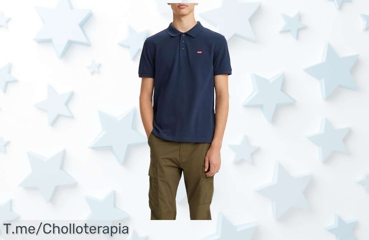 ¡No te quedes sin la camiseta Levi’s Housemark Polo! Diseño ligero y único que roba miradas, super chollo disponible solo por tiempo limitado. ¡Compra ahora antes de que volar!