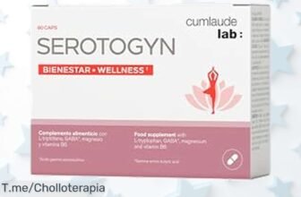 Olvídate de los sofocos y mejora tu ánimo con el super chollo de Cumlaude Lab Serotogyn, ¡aprovecha este ofertón antes que se acabe!