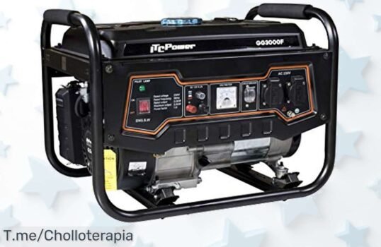 Potencia Tu Energía Con El Generador ITCPower ITGG3000F A Un Precio Loco: 25 kW De Fuerza Y Bajo Ruido, ¡Aprovecha Este Ofertón Antes De Que Se Agoten!