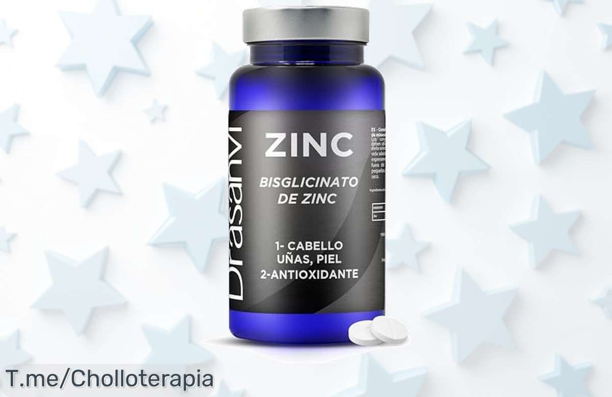 Potencia Tu Inmunidad y Sueño Con Este Chollo de Zinc: Mejora Tu Energía y Bienestar A Un Precio Loco. ¡Aprovecha Esta Oferta Única Antes De Que Se Agote!