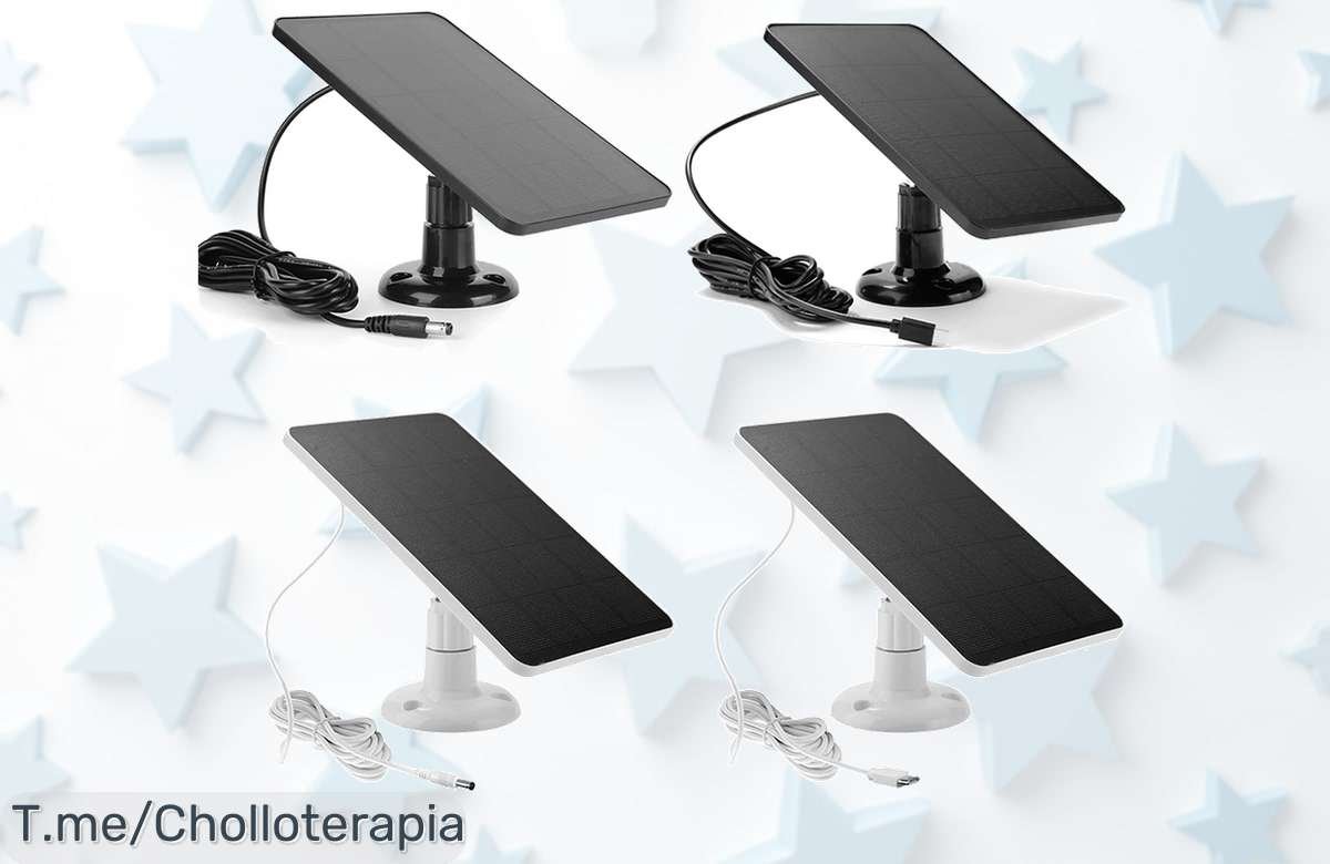 Potencia Tu Seguridad Con El Panel Solar De 10W A Un Precio Loco, Olvídate De Las Preocupaciones Y Disfruta Este Ofertón Solo Por Tiempo Limitado ¡Compra Ya!