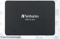 Potencia tu PC al instante con el Verbatim Vi550 SSD de 256 GB, ¡super chollo de velocidad brutal! No te quedes sin el tuyo, las unidades vuelan Compra ya esta oferta única