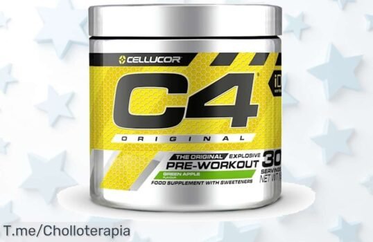 Potencia tu entrenamiento con C4 Original, una explosión de energía pura y sabor irresistible No te pierdas este ofertón; compra ahora antes que se agote la oferta limitada
