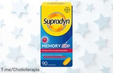 Potencia tu mente y cuerpo con Supradyn Memory 50+ a un precio loco, mejora tu memoria y energía de forma natural ¡No te pierdas este ofertón limitado por tiempo!