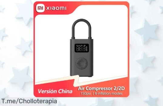 Potente Compresor de Aire Portátil a Precio de Ganga: Infla Neumáticos y Bicicletas al Instante, ¡No Dejes Pasar Esta Oferta Única Antes que Se Agote!