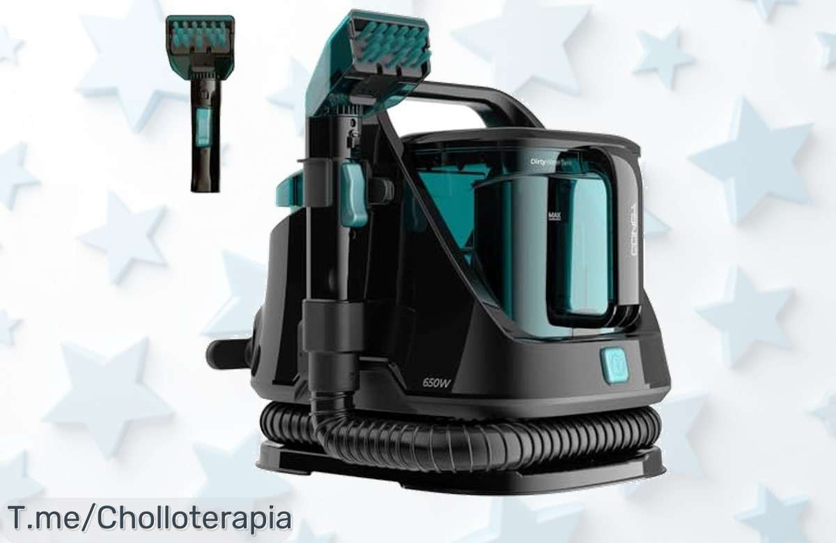 Potente Limpiador Aspirador Conga 5000 a Precio Loco: Succión de 650W y Función 3 en 1 que Cambiará Tu Limpieza. ¡Aprovecha Este Ofertón Único Antes De Que Se Agote!