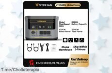 Potente Y Portátil: ¡Hazte Con La VTOMAN FlashSpeed 1000 A Un Precio Loco! Energía Inagotable Para Tus Aventuras, Pero Apresúrate Que Solo Quedan Pocas Unidades Disponibles