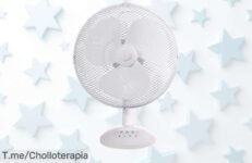 Potente ventilador portátil a precio loco, ligero y silencioso para días calurosos ¡Disfruta del aire fresco y hazte con el tuyo en este ofertón limitado!
