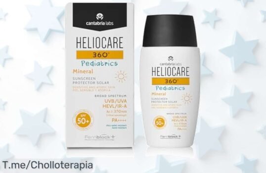 Protege la piel de tus peques con Heliocare 360º Pediatrics SPF 50+ a un precio loco ¡Cuidado sin residuos y oferta limitada, no te quedes sin el super chollo!