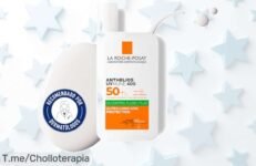 Protege tu piel con el fluido invisible de La Roche Posay, efecto matificante y resistente al agua a un precio loco ¡Haz clic ya y no te quedes sin esta oferta única!