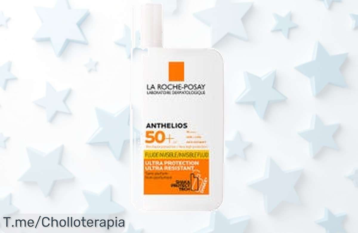 Protege tu piel este verano con Anthelios Fluido Invisible SPF 50 a un precio loco, el mejor cuidado solar que no se siente. ¡Actúa ya y asegura el tuyo antes de que se agote!