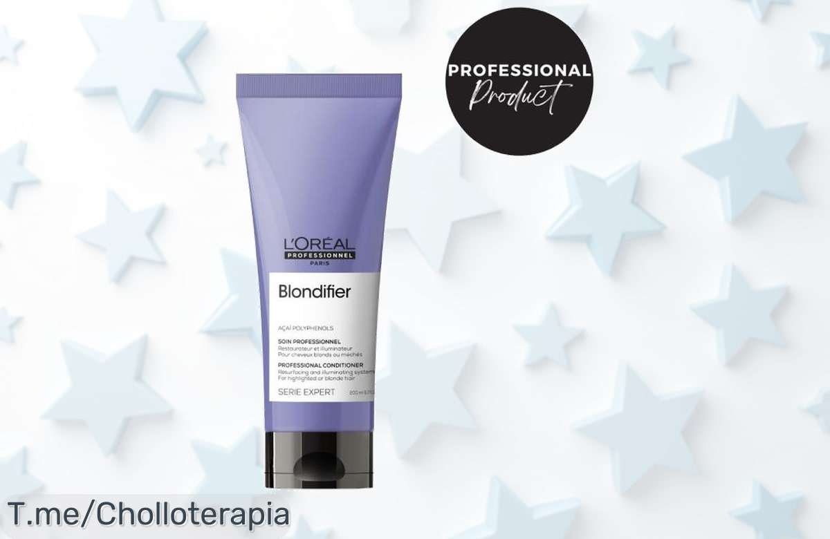 Rebaja increíble en el acondicionador Blondifier de L’Oréal: ilumina tus mechas y siente suavidad como nunca, ¡aprovecha este precio loco antes que se agote!
