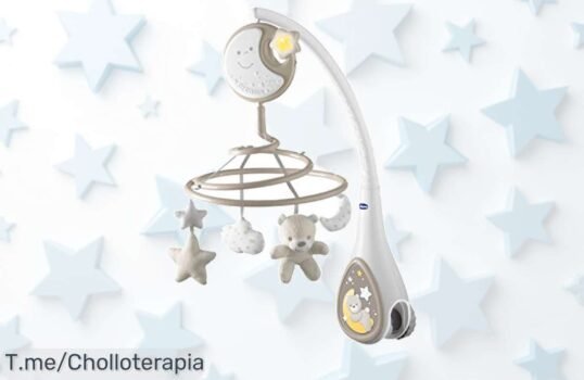 Regala a tu bebé noches mágicas con nuestro carrusel 3 en 1: sonidos relajantes y luces encantadoras a precio de ganga, ¡aprovecha este ofertón antes que se agote!