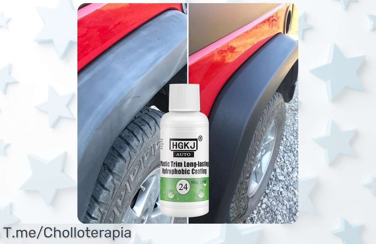 Renueva tu coche al instante con el revitalizador HGKJ 24, brillo negro impresionante y limpieza nunca vista. No pierdas este ofertón único ¡Compra ya antes de que se acabe!