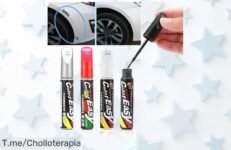 Renueva tu coche con la pluma reparadora de arañazos, un super chollo en varios colores que hará brillar tu vehículo como nuevo ¡Compra ya antes de que se agote!