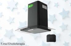 Renueva tu cocina con la campana extractora CIARRA: 650 m³-h y luz LED sin ruidos, ¡solo por tiempo limitado a un precio loco! No te quedes sin el super chollo, compra ya