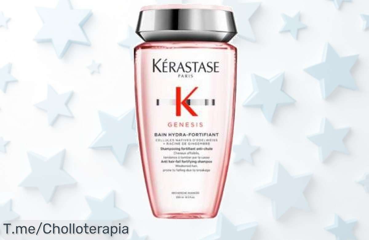 Revitaliza tu cabello con Kérastase Genesis a un precio loco: adiós a la caída, hola fuerza y brillo. ¡No dejes pasar este ofertón limitado, compra ya!